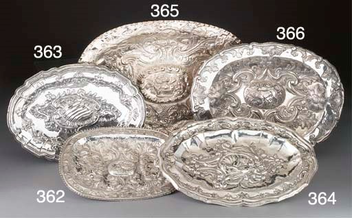 A Spanish Silver Dish;
