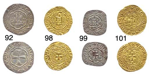 Soldino, 1.409g., e Petachina (2), 1.246g., e 1.208g., tutti con DVX XXI (B.905, 906; Lun.79, 80; MIR.78/1, 79), MB-BB 	 (3)