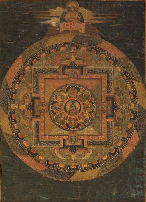 A Vajra Akshobya Mandala