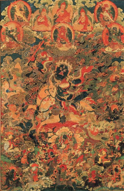 A Thangka of Shri Devi