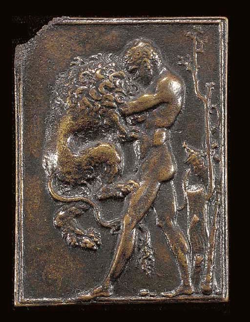 PLAQUETTE RECTANGULAIRE EN BRONZE