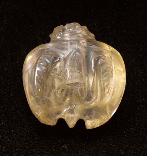 PETIT FLACON EN CRISTAL DE ROCHE