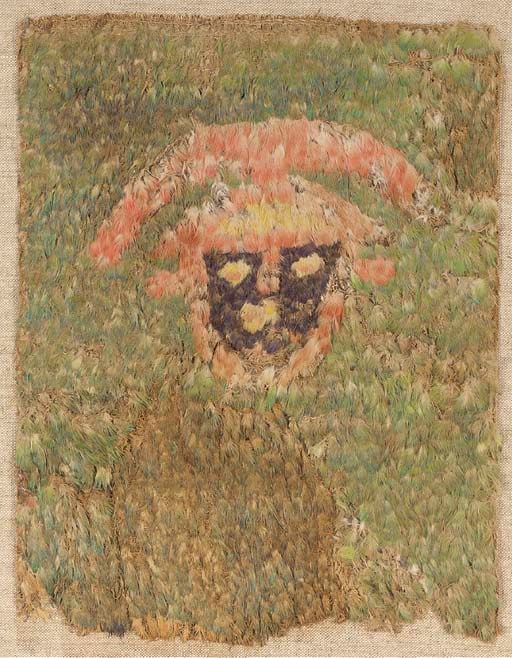 PETIT FRAGMENT DE PANNEAU DECORATIF