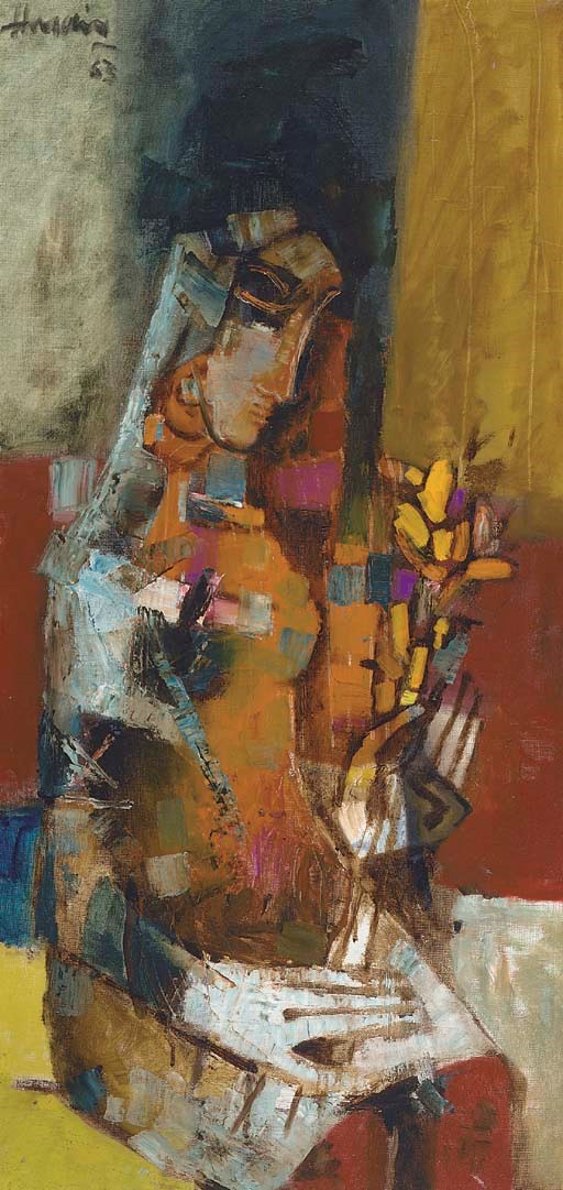 Maqbool Fida Husain (b. 1915)
Untitled