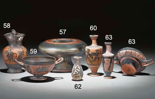 AN ATTIC BLACK-FIGURE LEKYTHOS