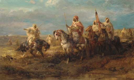 Adolf Schreyer (German, 1828-1899)