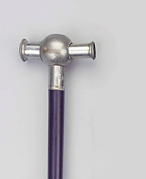 A FRENCH "GADGET" WALKING STICK