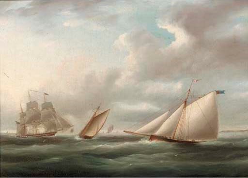 Attributed to James Edward Buttersworth (1817-1894)