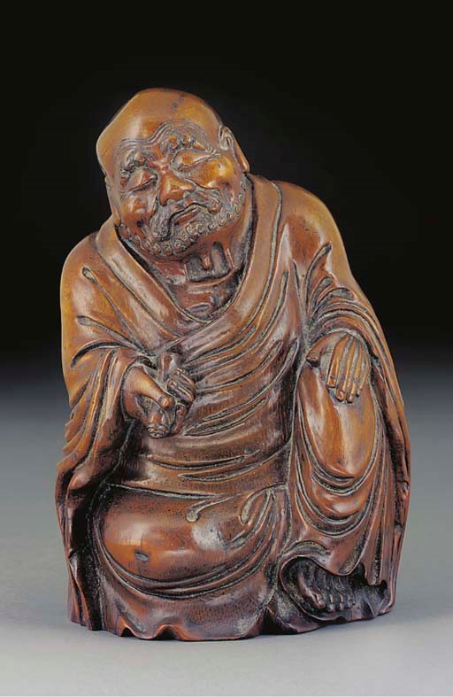 A bamboo model of an immortal,th Century