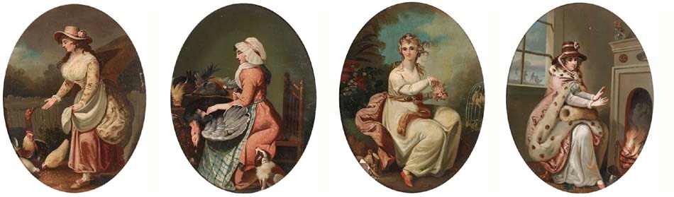 Circle of Moses Haughton (1734-1804)