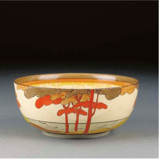 A Coral Firs Holborn Bowl