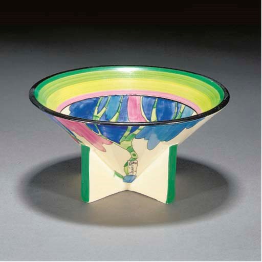 A RUDYARD CONICAL BOWL