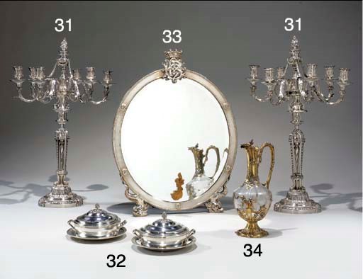 MIROIR EN ARGENT