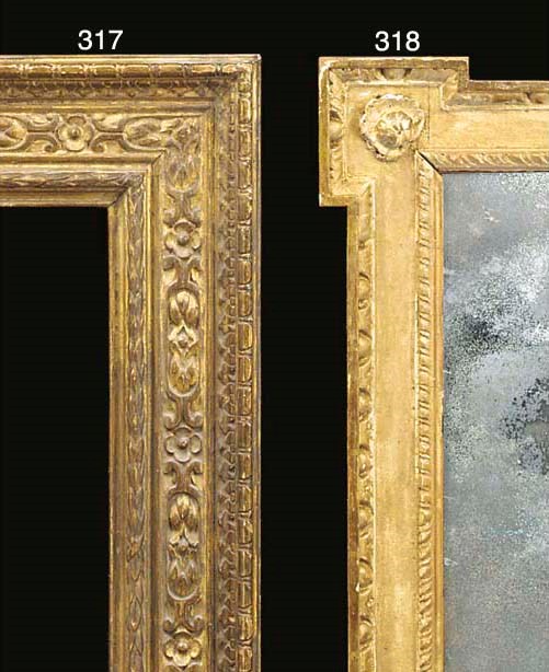A Kentian carved and gilded frame