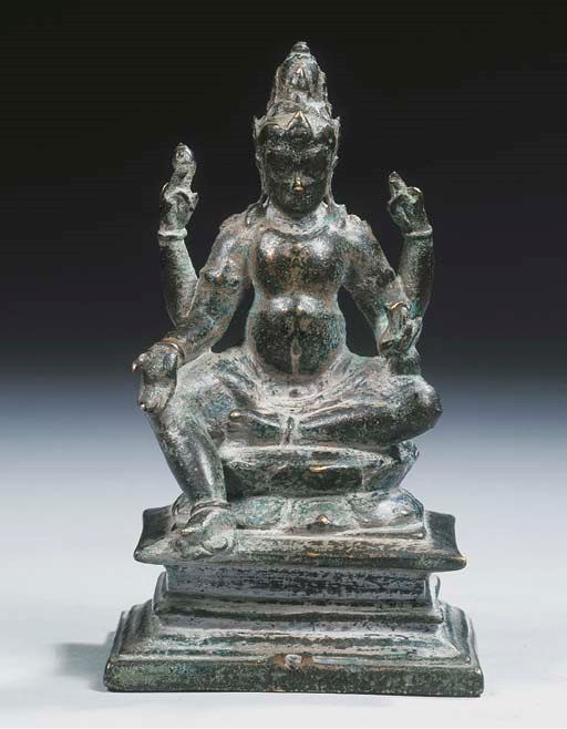 a central javanese bronze figure of jambhala