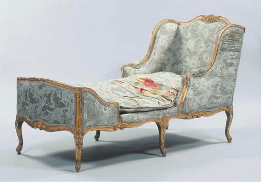 A Louis XV giltwood Duchesse