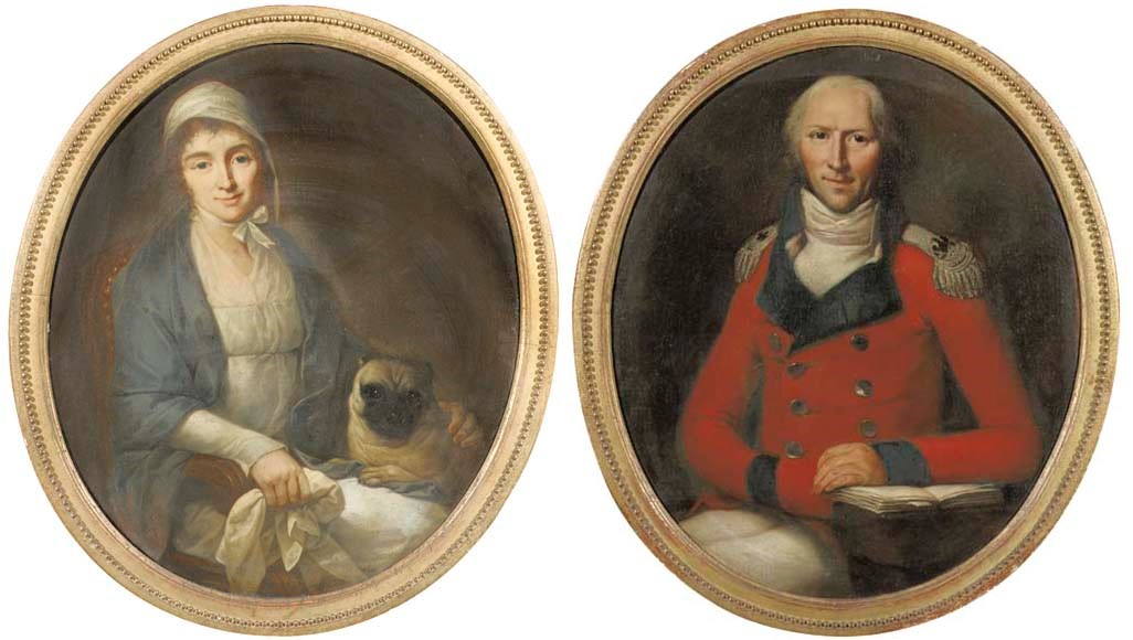 (2) Circle of Anton Graff (Winterthur 1736-1813 Dresden)