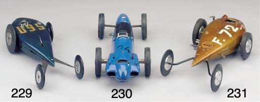 A French D.B. Monomill racer, No. 24, from a Vega kit,