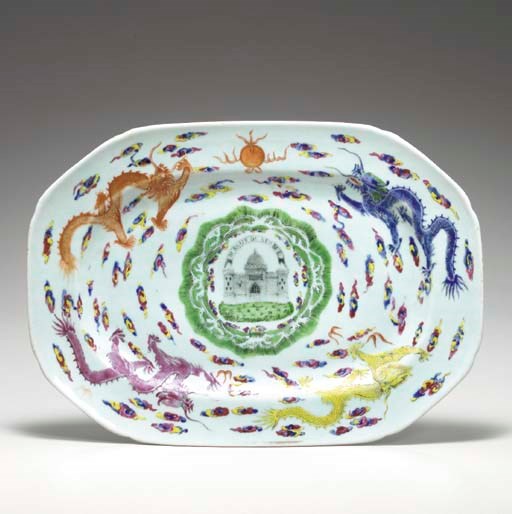 AN ARMORIAL PLATTER