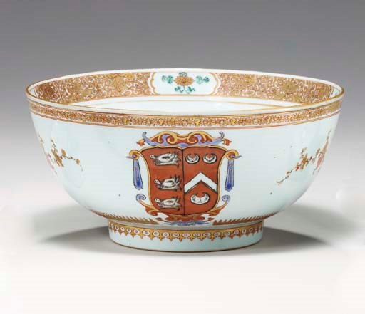 AN ARMORIAL BOWL