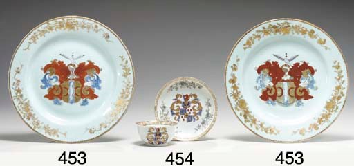 A VAN REVERHORST TEABOWL AND SAUCER