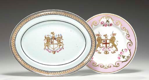 TWO EAST INDIA COMPANY PIECES