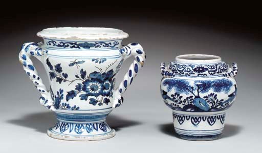 A LONDON DELFT VASE