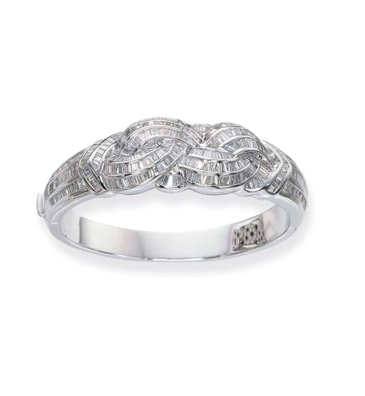 A DIAMOND BANGLE