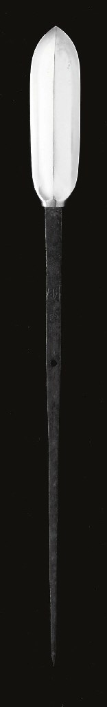 Three Spear Heads (Yari) and a Three-Pronged Spear Head (Jumonji Yari)