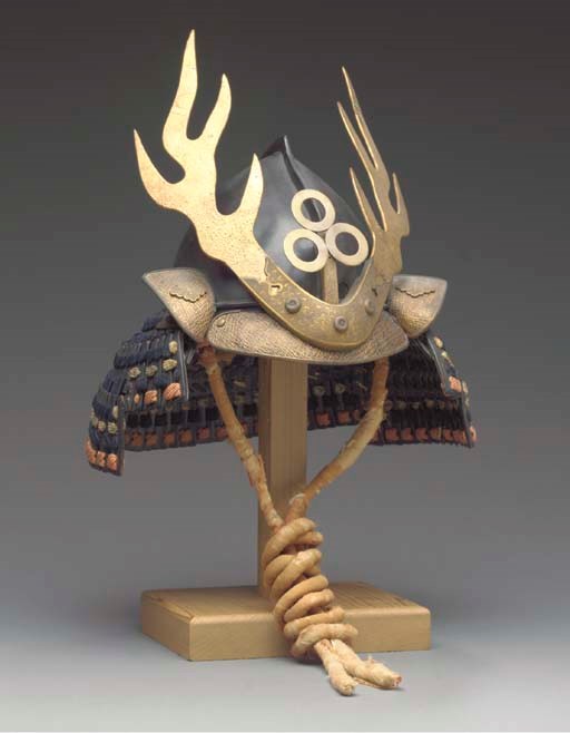 A Peach-Shaped Helmet (Momonari Kabuto)