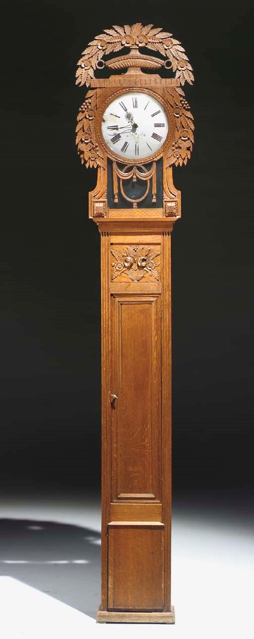 HORLOGE NORMANDE DU XIXEME SIECLE