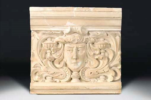 A CARTER & CO TERRACOTTA FRIEZE, POSSIBLY MODELLED BY WILLIAM UNWIN, c.1910
