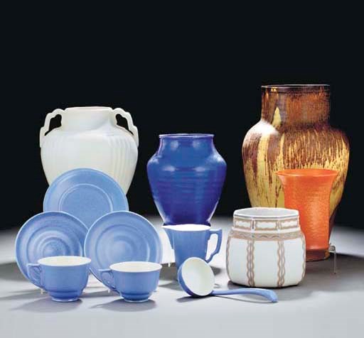 A CSA VASE BY JOHN ADAMS, c.1930