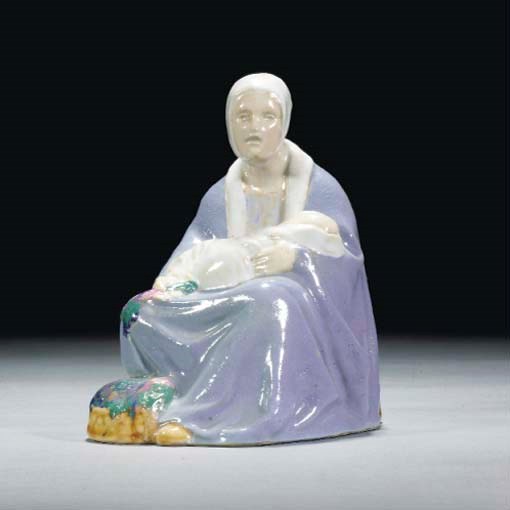 A CSA LAVENDER WOMAN DESIGNED BY PHOEBE STABLER, 1911
