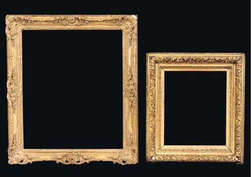 A group of two French frames
