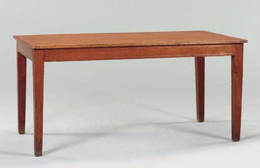 A CHINESE EXPORT PADOUK CENTER TABLE
