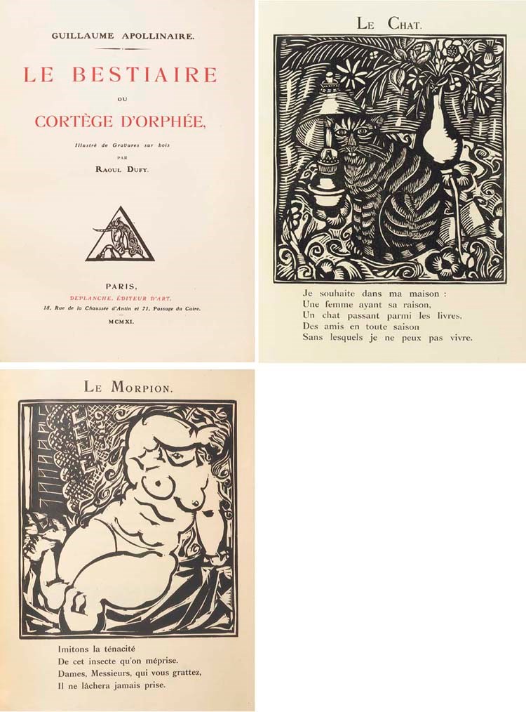 Guillaume APOLLINAIRE -- Raoul DUFY