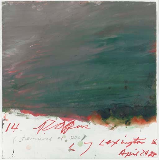 Cy Twombly (b. 1928)