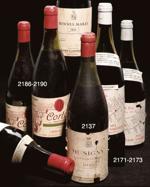Corton, Bressandes, Tête de Cuvée--Vintage 1929