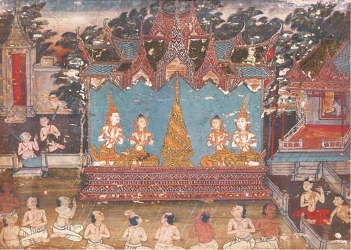 A Thai Religious Painting