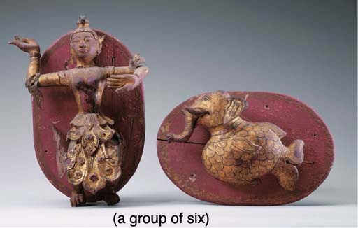 Six Thai Plaques