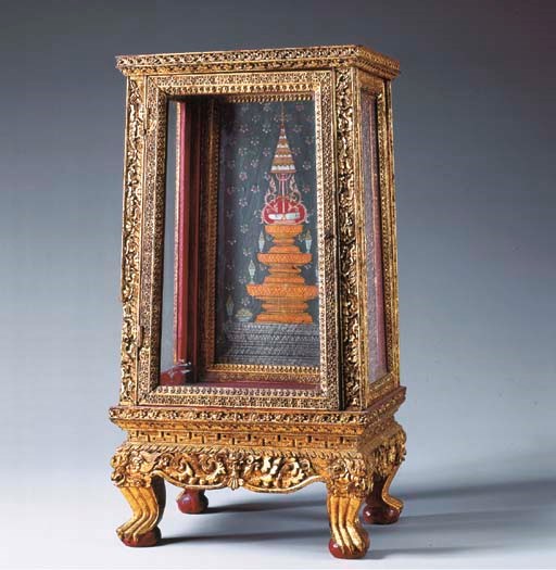 A Small Thai Prayer Cabinet