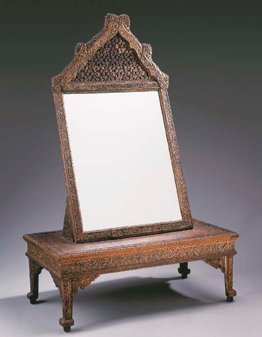 A Thai Mirror and Stand