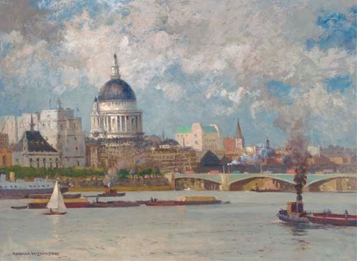 Norman Wilkinson, P.R.W.S., R.I. (1878-1971)