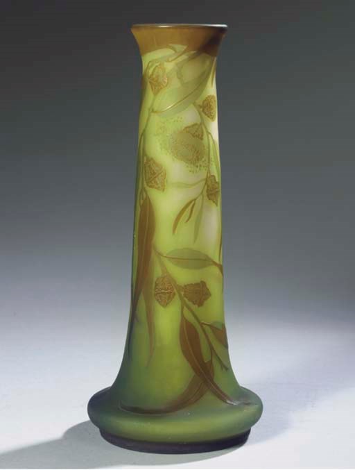 A CAMEO GLASS VASE