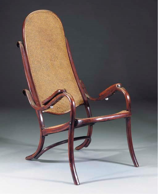 Kaminfauteuil Nr. 1, a bentwood chair