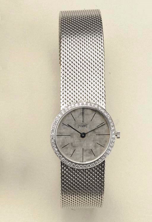 OROLOGIO IN ORO E DIAMANTI, PIAGET