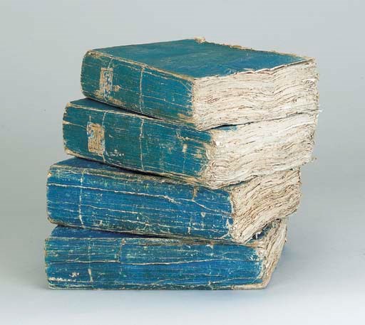 ROUSSEAU, Jean Jacques (1712-1778). Les confessions ... suivies des Rêveries du promeneur solitaire [Seconde partie des Confessions]. Geneva: [part I: Moulton and De Tournes for Pancoucke, Paris; part II: ?Barde and Manget], 1782-1789.