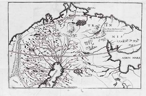 SCHEFFERUS, Joannes (1621-1679). Lapponia. Frankfurt: Christianus Wolffus, 1673. 4° (197 x 152mm). Engraved frontispiece dated 1674, fold-out map, 25 woodcuts (6 full-page) of the Sami and aspects of Sami culture. 20th-century calf gilt by Gustaf Hedberg, morocco spine labels, red speckled edges, marbled pastedowns and endpapers, modern paper slipcase. Provenance: Elof Förberg (booklabel).