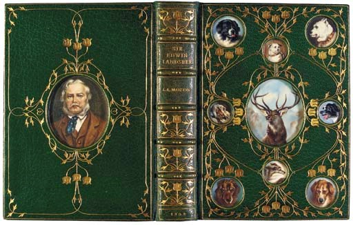 COSWAY-STYLE BINDING -- MANSON, James Alexander (1851-1921). Sir Edwin Landseer R.A. London and New York: Scott Publishing Co. and Charles Scribner's Sons, 1902.